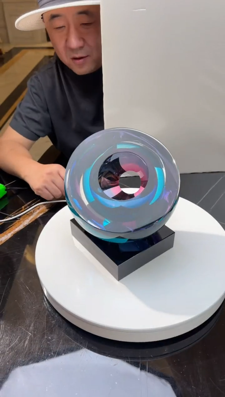 【闪购商品】茶宠光之回声AJ06015+14*16黑底座