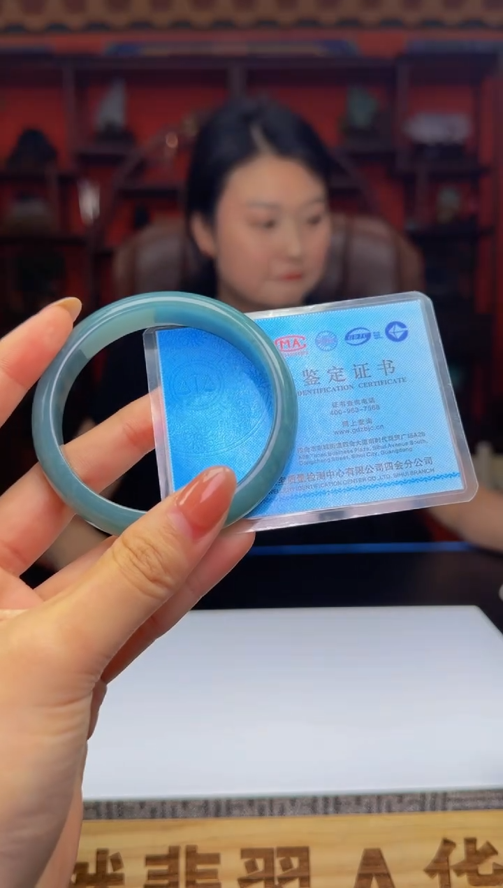 翡翠未镶嵌颈饰WB11491翡翠