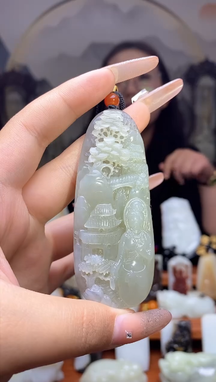 【闪购商品】和田玉吊坠未镶嵌45