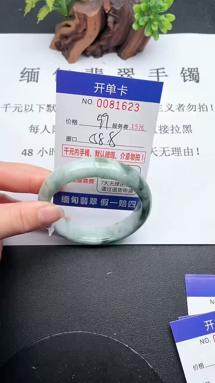 【闪购商品】翡翠手镯未镶嵌23天然翡翠A货
