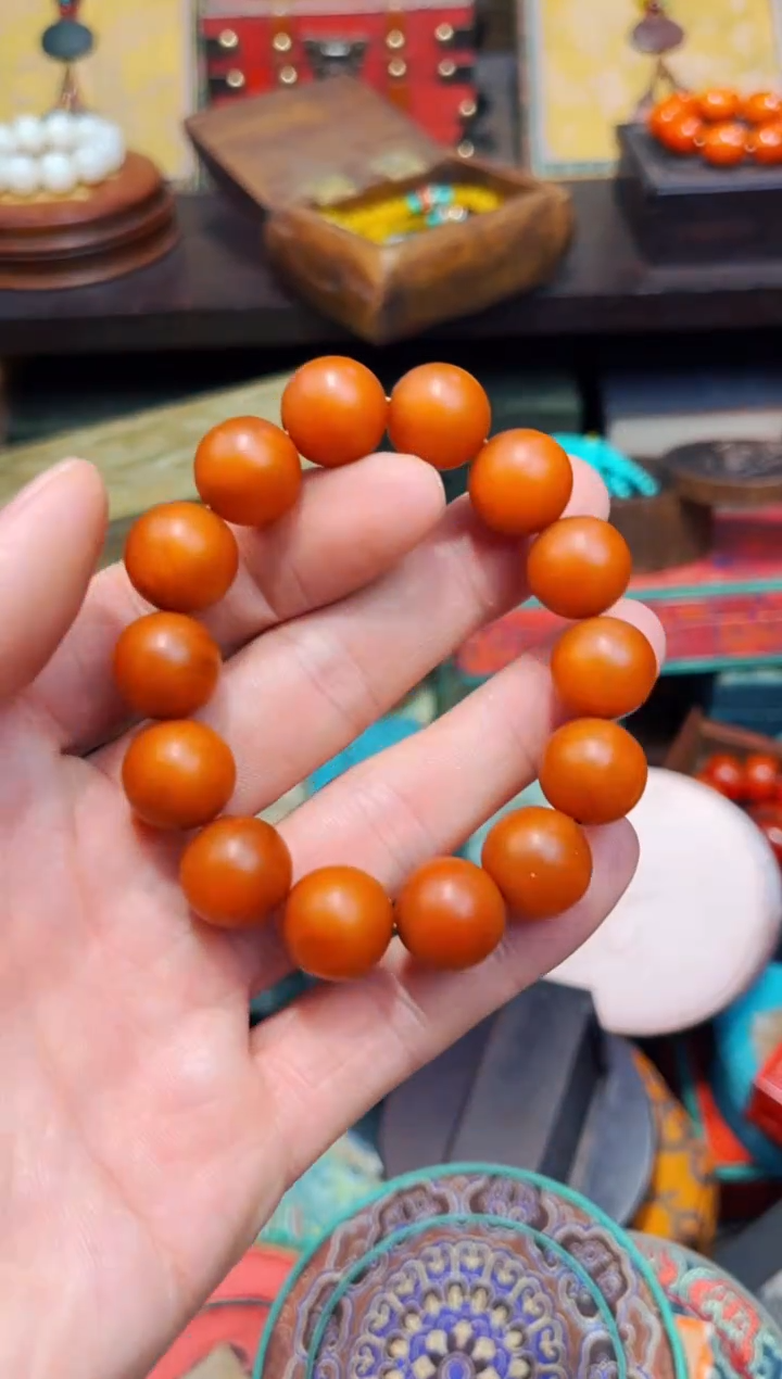 【闪购商品】蜜蜡裸石未镶嵌A瑞哥专属高端精品45