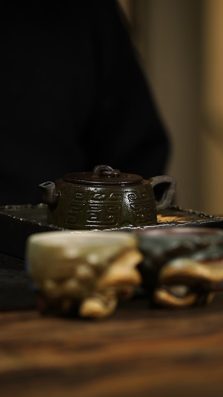 【闪购商品】紫砂茶杯58号紫砂柴烧