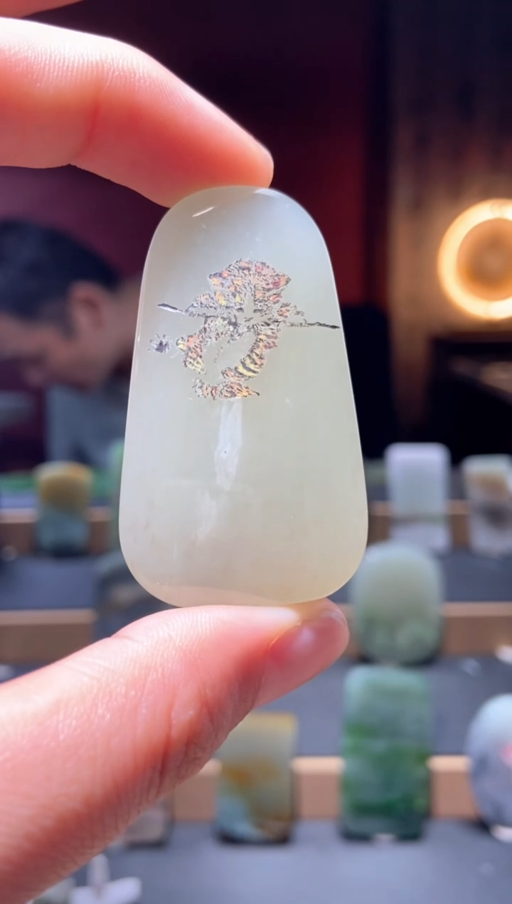 和田玉未镶嵌挂件yc