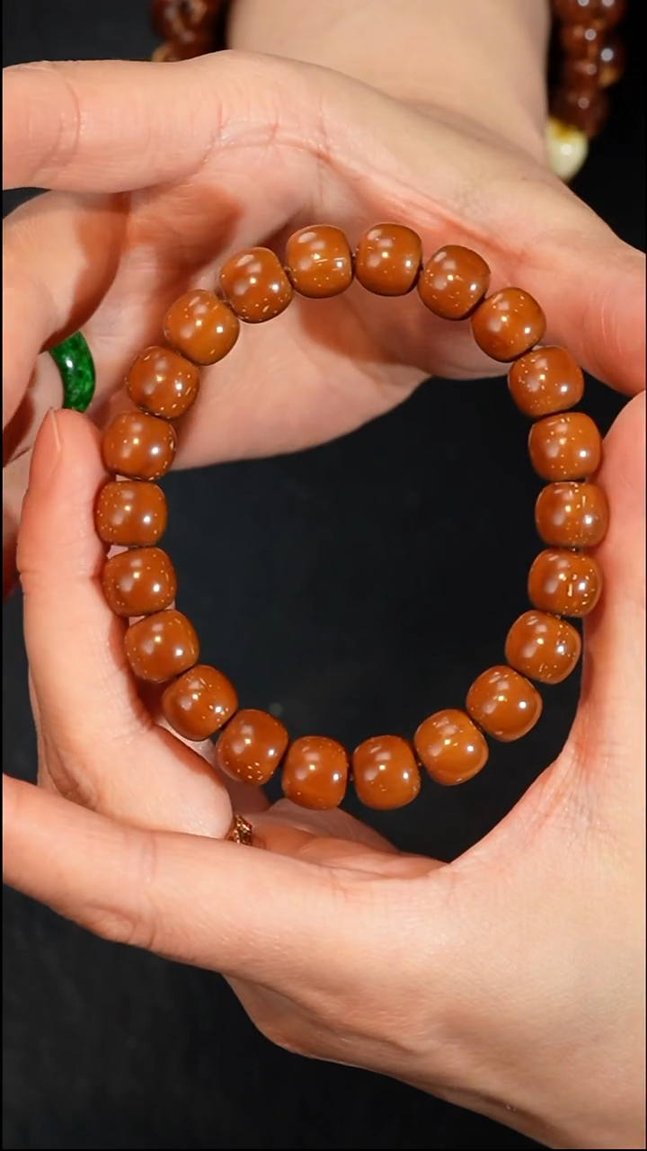 手串紫金鼠纯实心单圈10*9mm