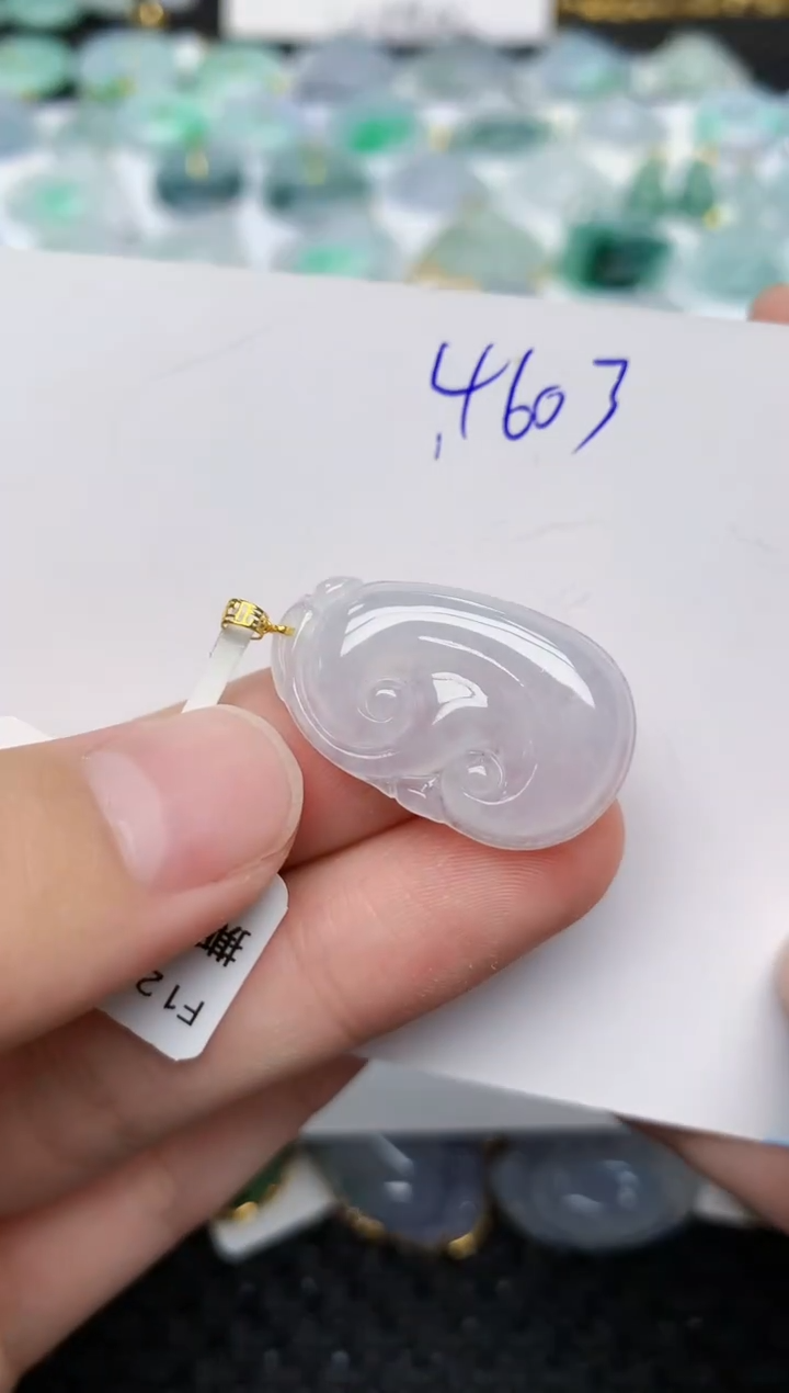 颈饰未镶嵌翡翠天然缅甸A货翡翠百元以上9元证书费自理