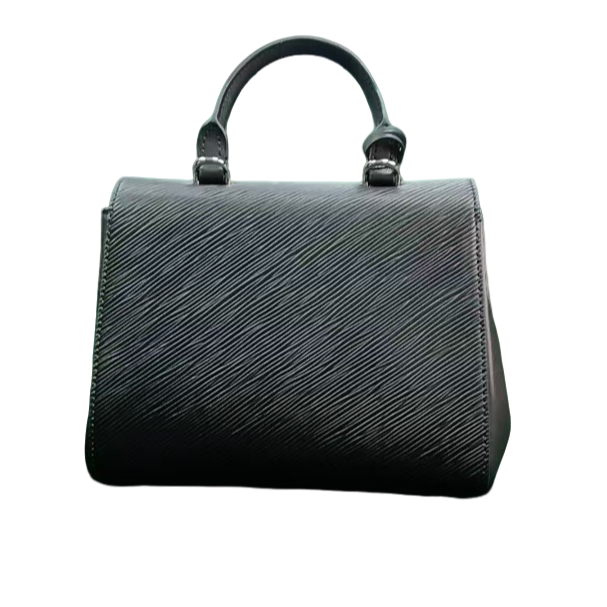 TOLEX2025新款手工女包水波纹手提白色黑色粉色20cm