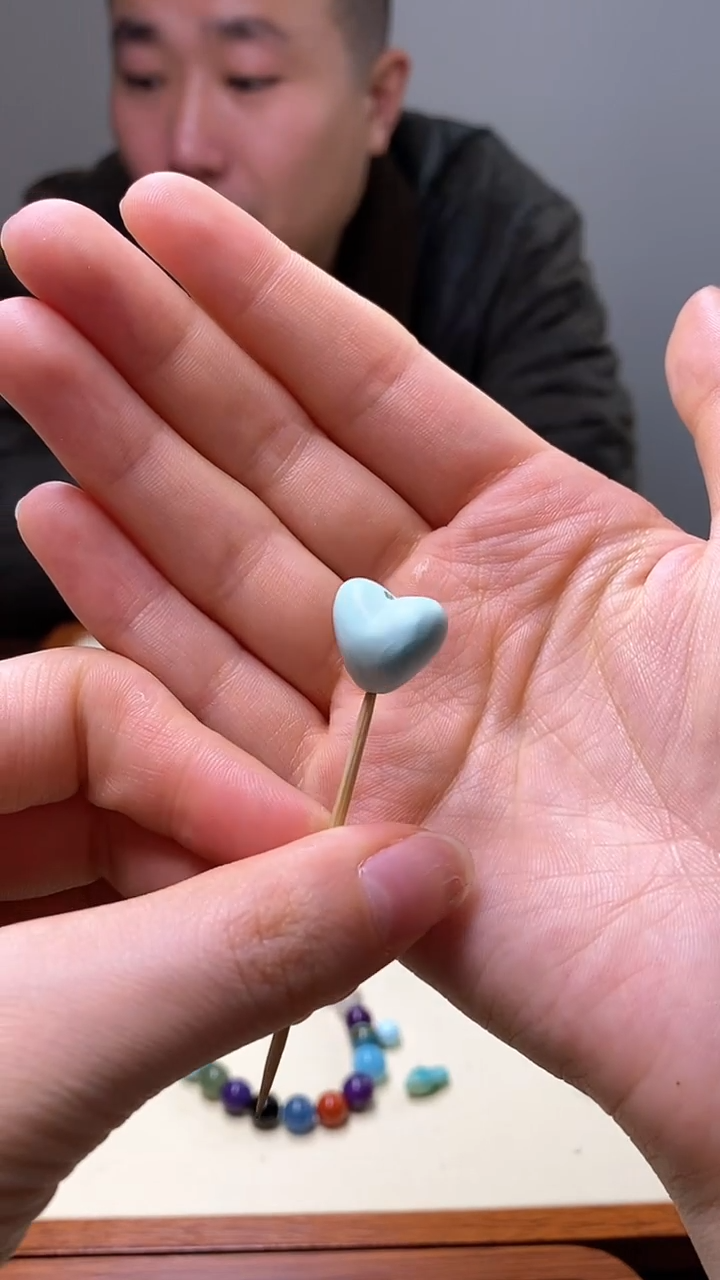 【闪购商品】绿松石1未镶嵌绿松石爱心