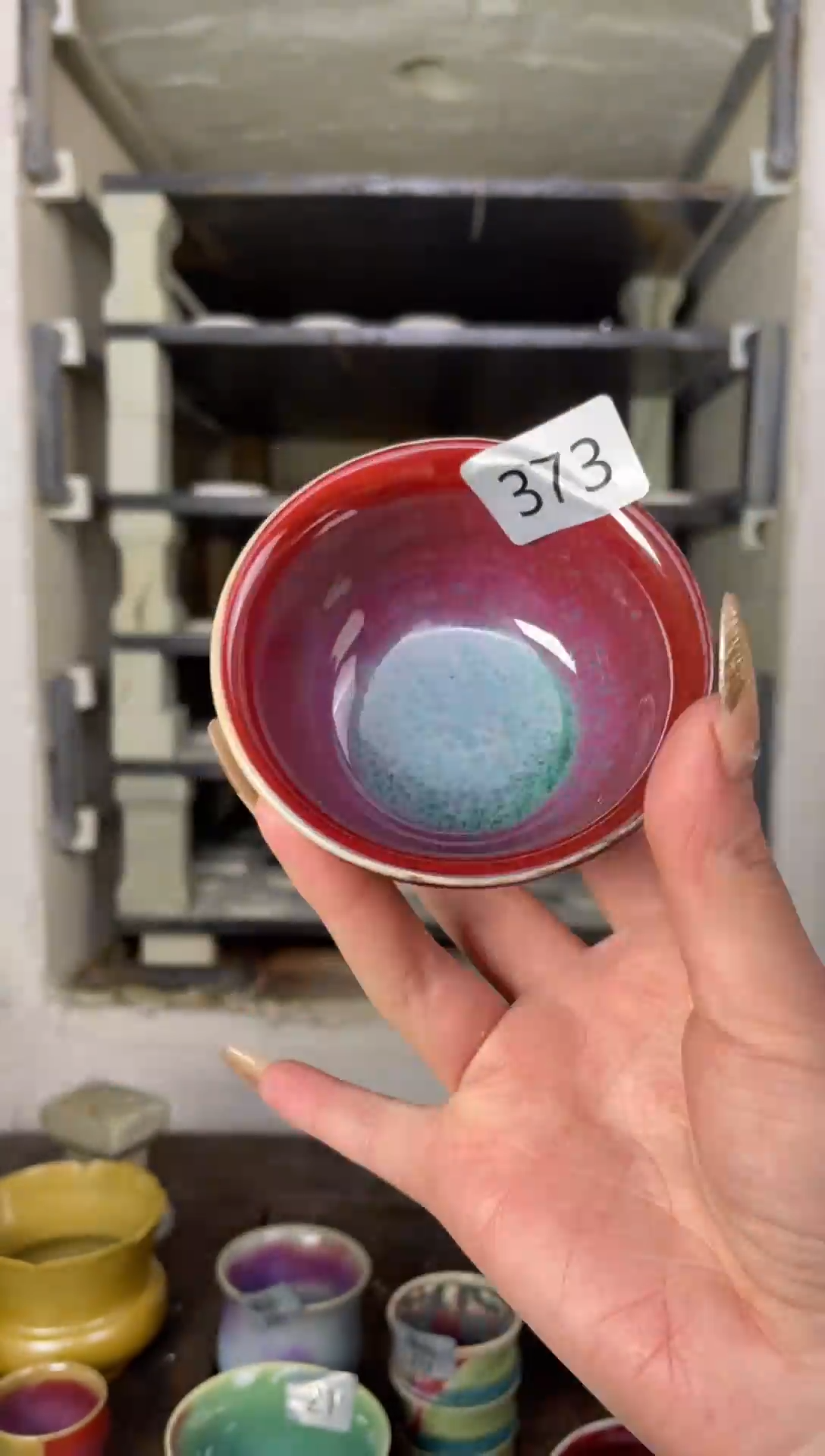 【闪购商品】摆件钧瓷手工茶器窑变