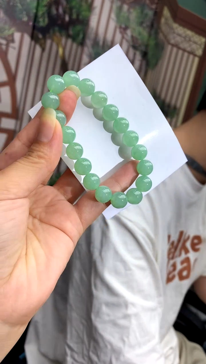 未镶嵌手串翡翠367-中国好珍宝