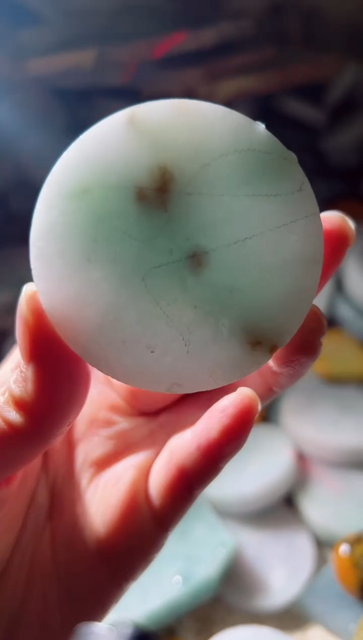 【闪购商品】翡翠颈饰未镶嵌翡翠A货小蒋49