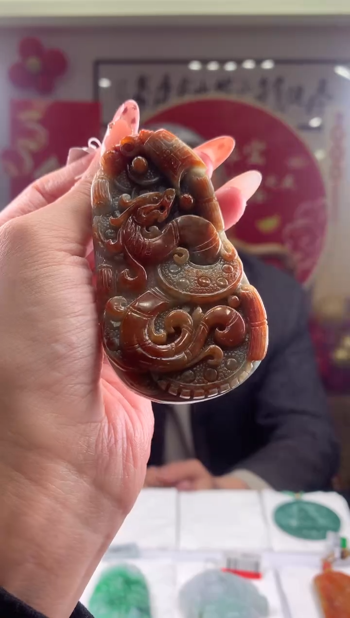 【闪购商品】定制翡翠未镶嵌挂件发货（拍一发一）