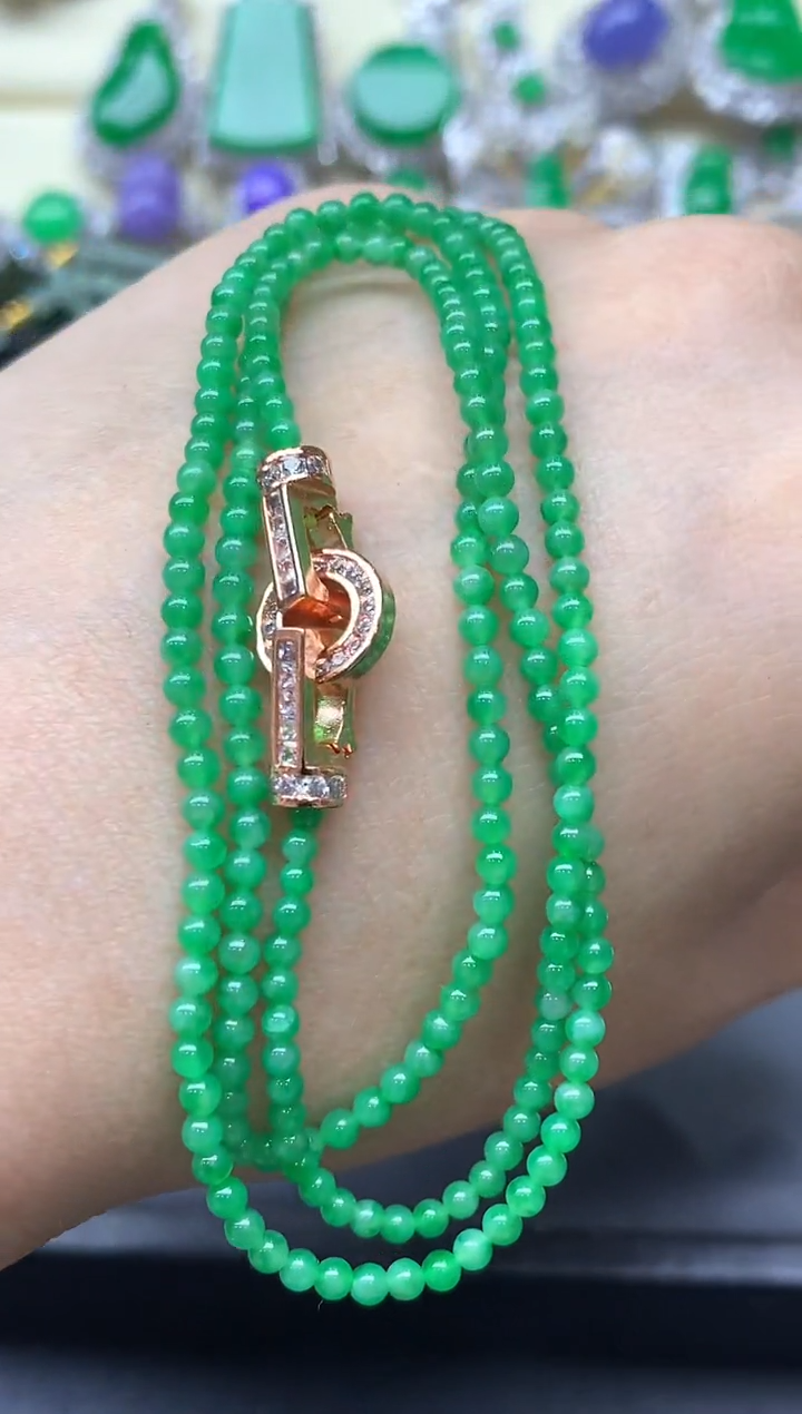 颈饰未镶嵌翡翠615-中国好珍宝