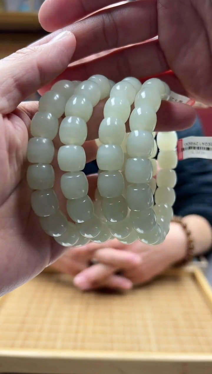 【闪购商品】和田玉手链未镶嵌12青海料多样性发货·拍一发一