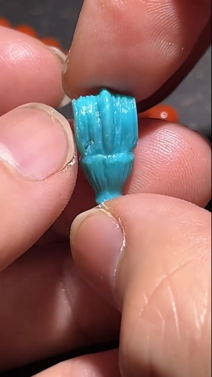 未镶嵌绿松石颈饰pz1223-24三通吊坠