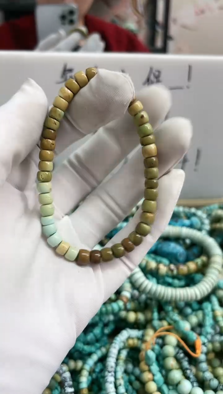 【闪购商品】绿松石珠宝奇石未镶嵌5mm+