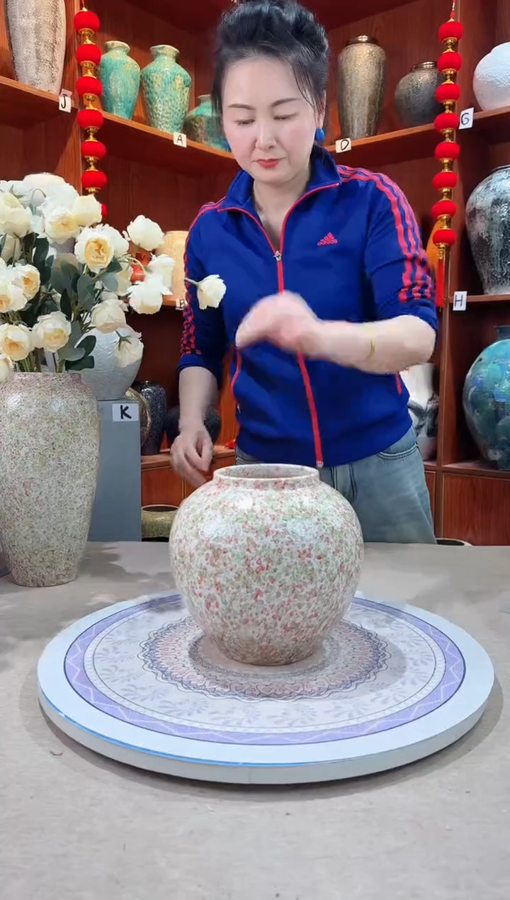 【闪购商品】瓶陶瓷花瓶 无花 绿野仙踪小号