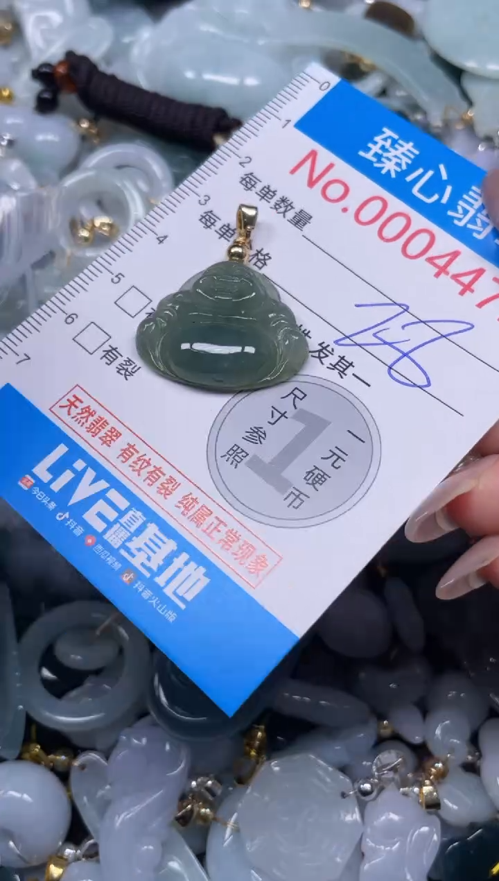 颈饰未镶嵌翡翠4472