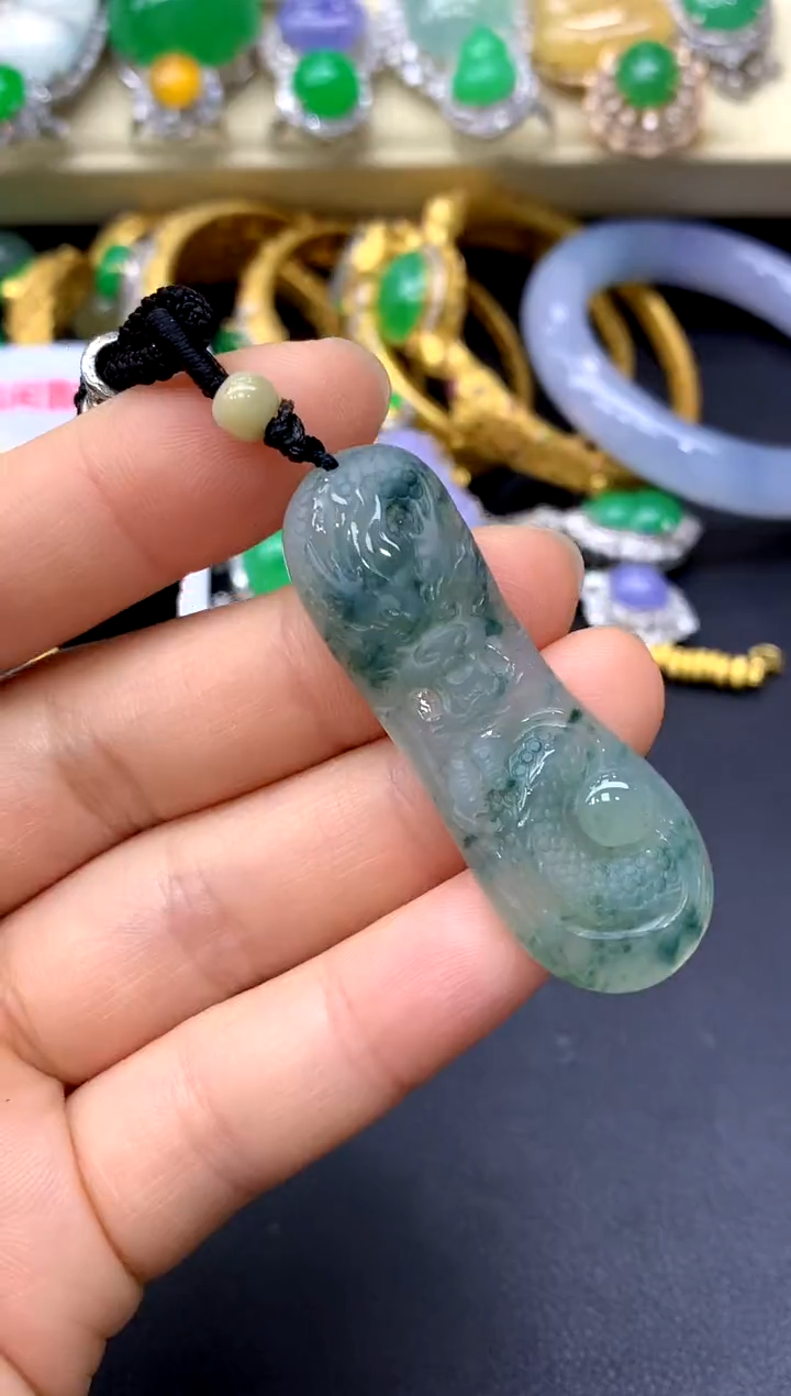 颈饰未镶嵌翡翠203-中国好珍宝