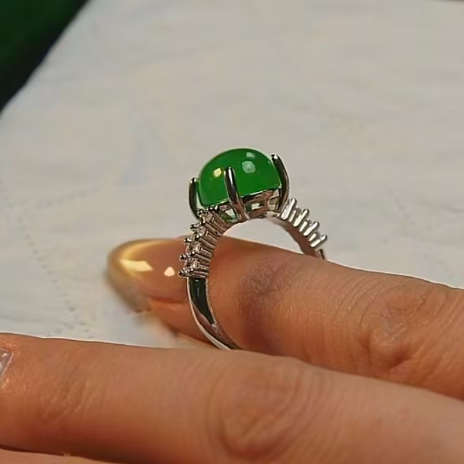 《清代》翡翠  楚韵汉风收藏馆 戒指