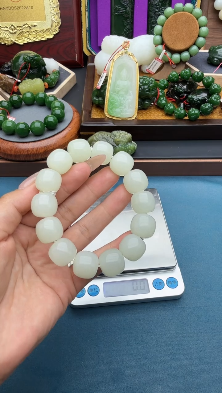 未镶嵌手串和田玉z*z1