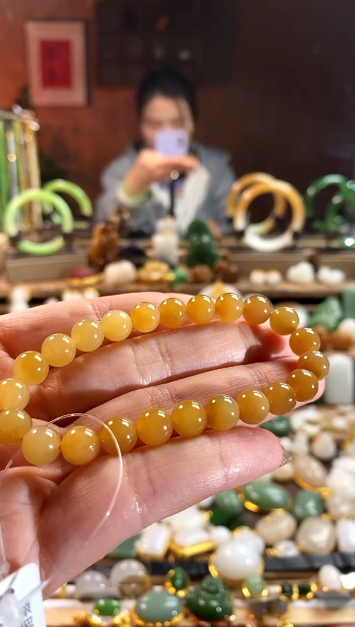 【闪购商品】和田玉手链未镶嵌。