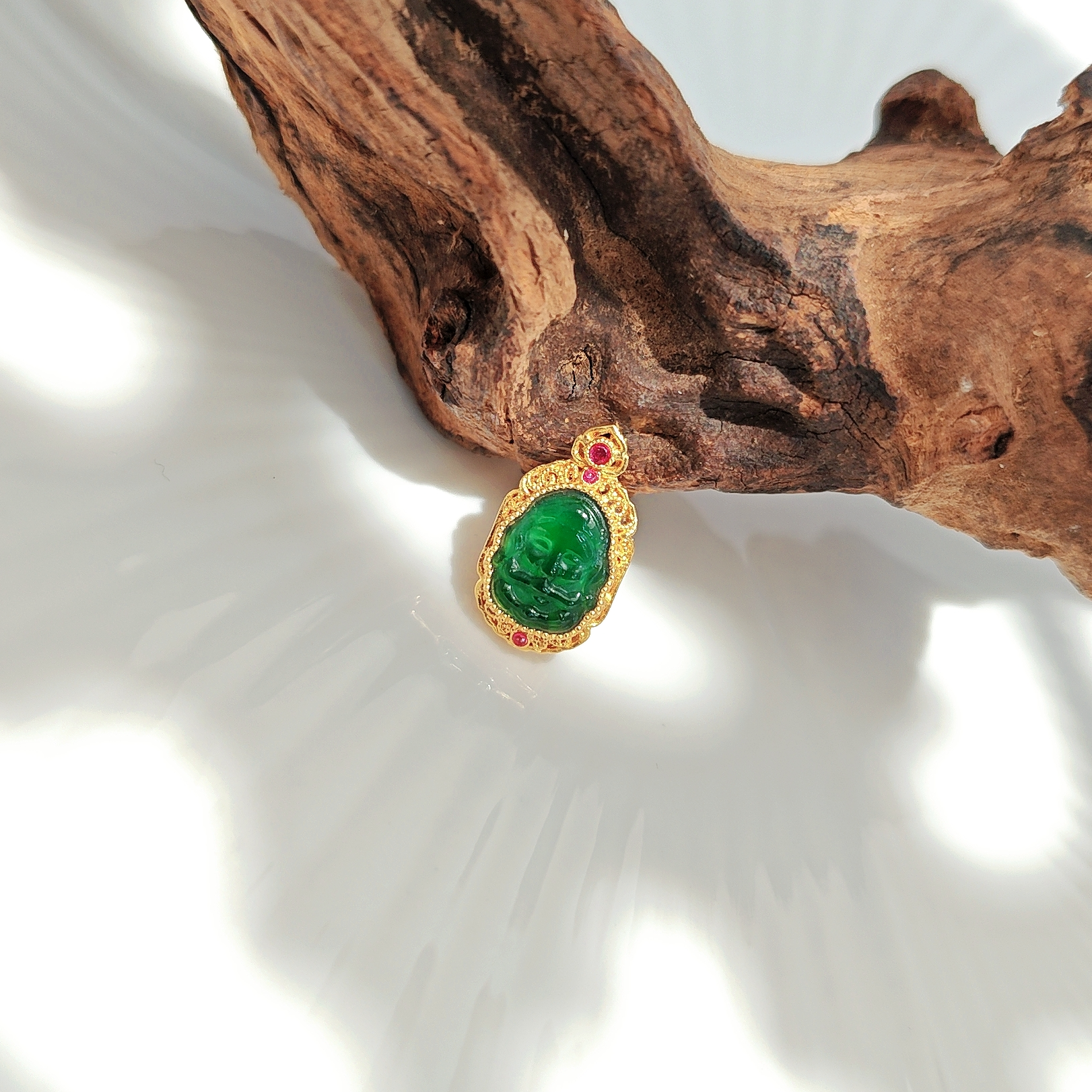 18k金 翡翠象神 2273 多样性发一件