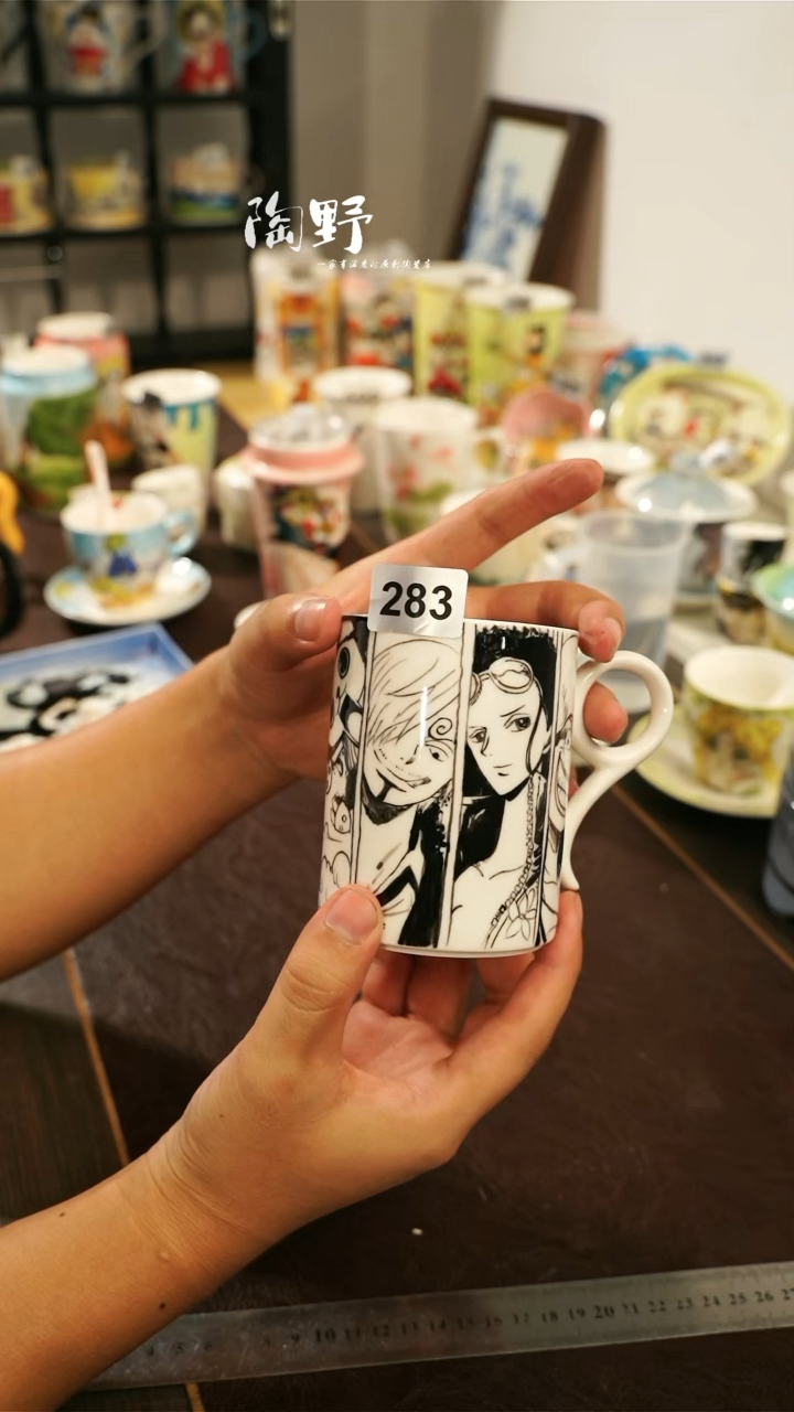 景德镇高温釉下彩纯手工手绘283