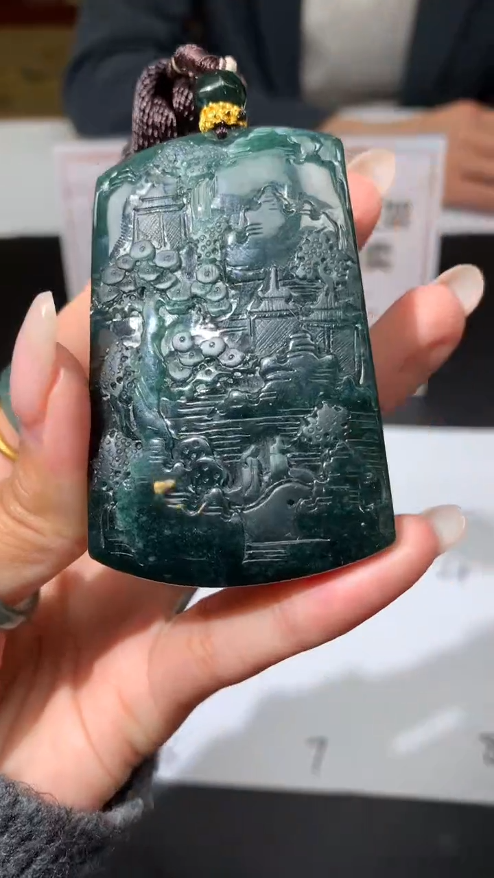 【闪购商品】定制翡翠未镶嵌不退不换CMH1件-A