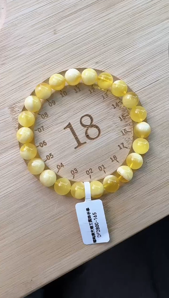 手串蜜蜡未镶嵌蜜蜡手串