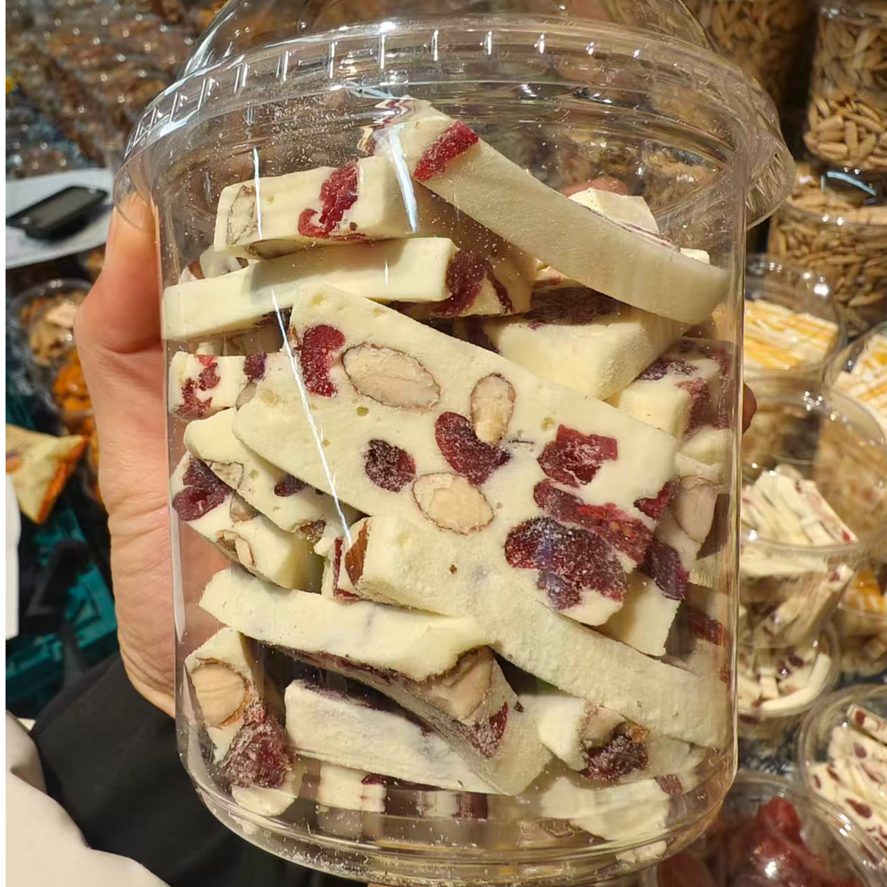 【配送到家】手工奶枣（巴旦木）/奶香蔓越莓 每份250g 