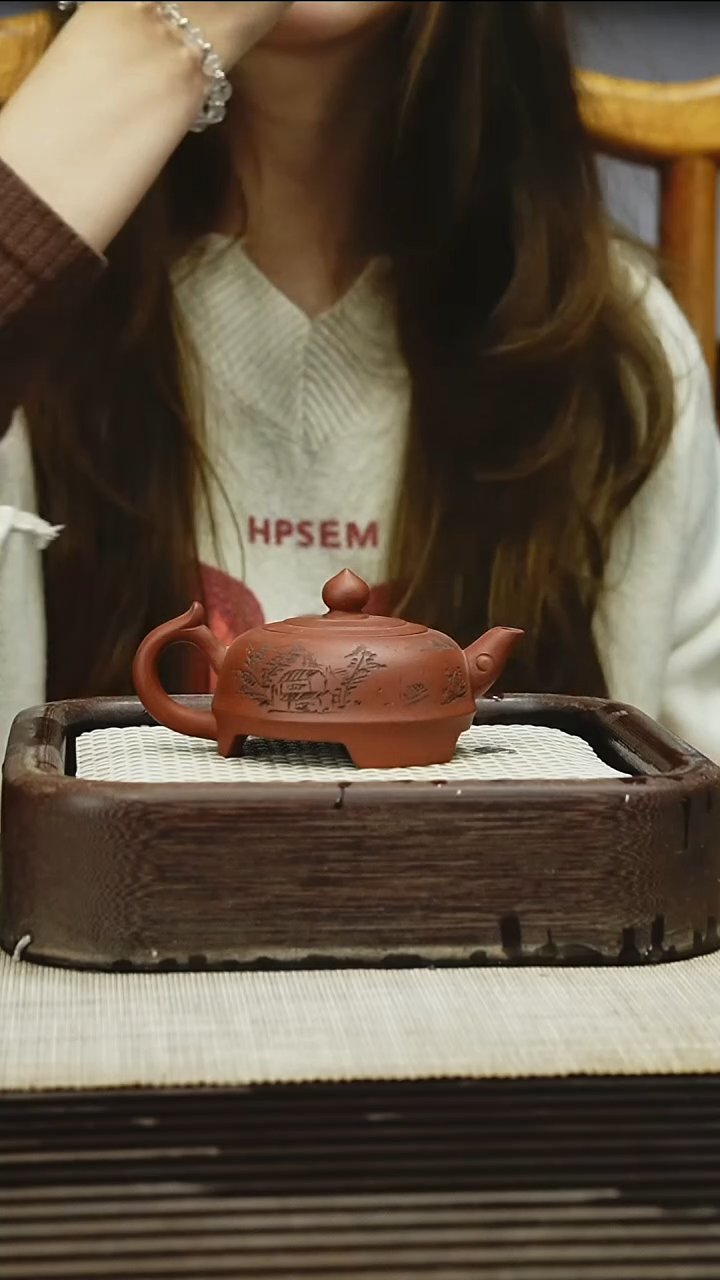 茶壶紫砂90CC   