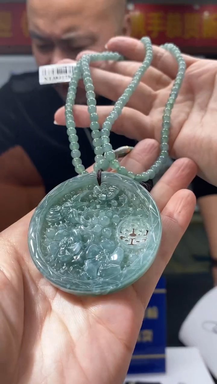 【闪购商品】翡翠颈饰未镶嵌B-@@BSGC01270029多样性发