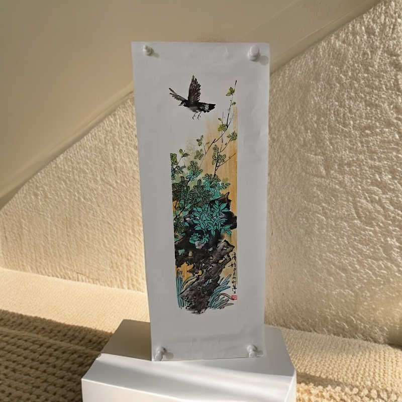 146宫万生老师国画花鸟