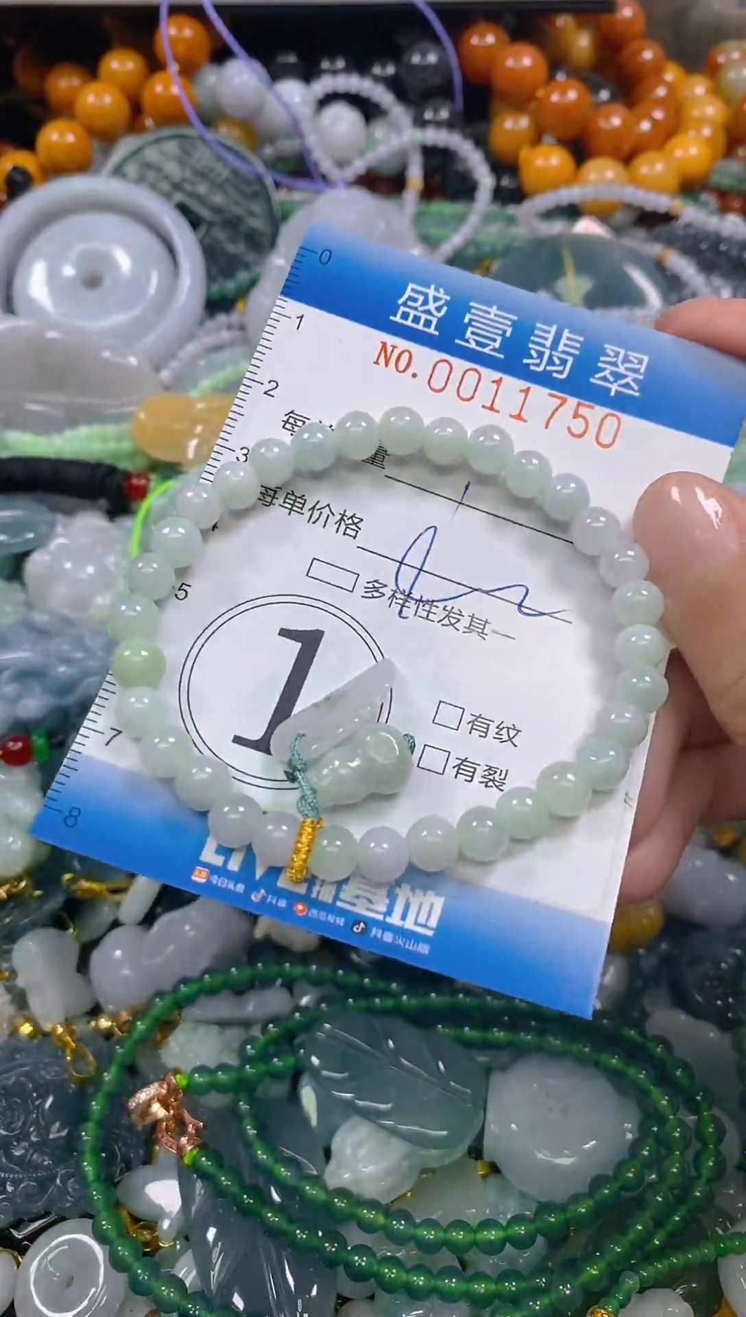 颈饰未镶嵌翡翠闪购0011750