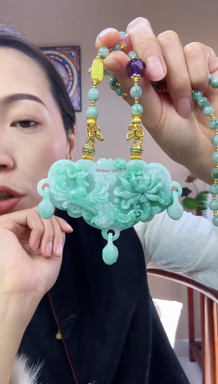 【闪购商品】翡翠颈饰未镶嵌特色原创翡翠颈饰