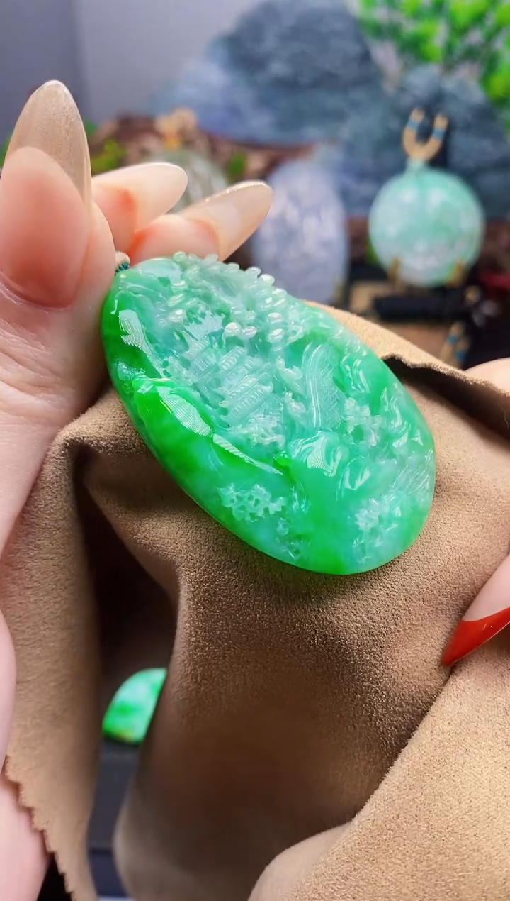 【闪购商品】定制翡翠未镶嵌翡翠A货