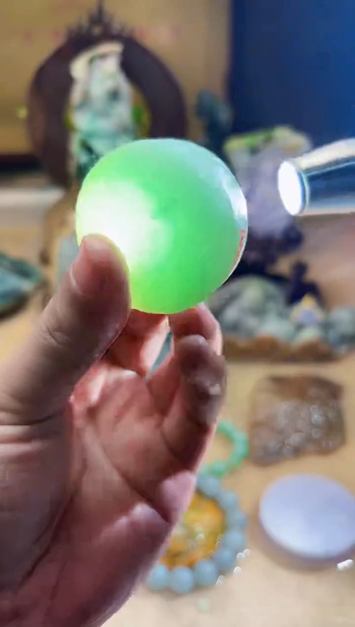 翡翠挂件未镶嵌A货张麦2807