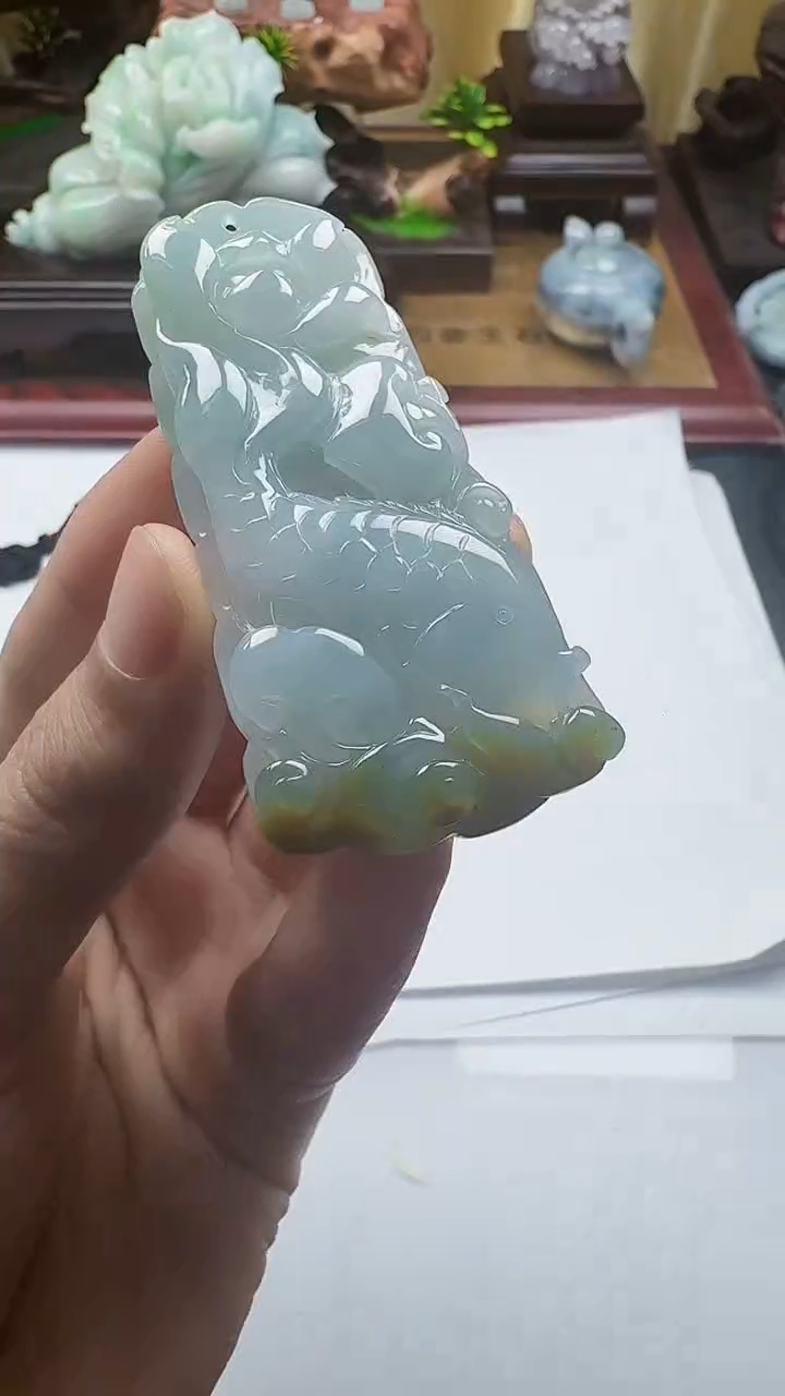 吊坠(不含链)未镶嵌翡翠1