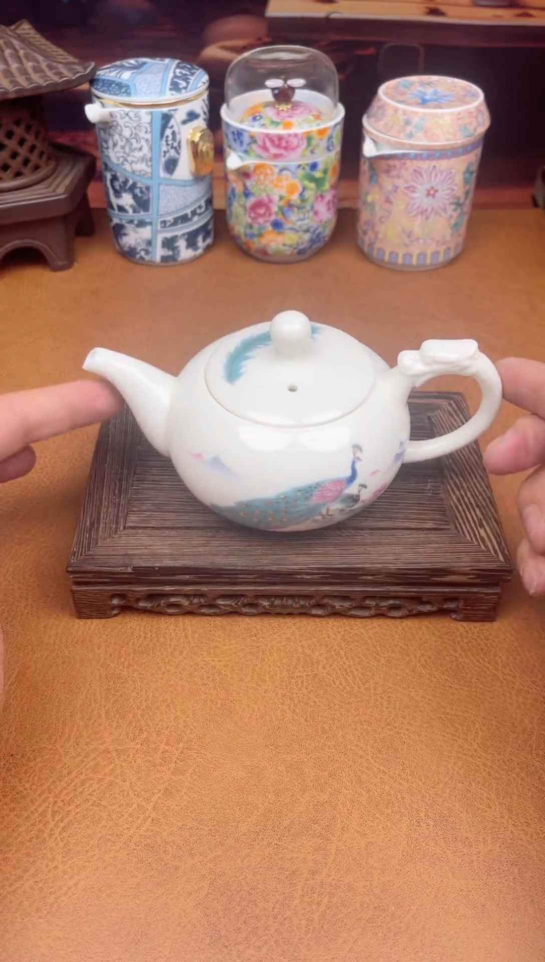 【闪购商品】陶瓷茶具摆件茶叶罐