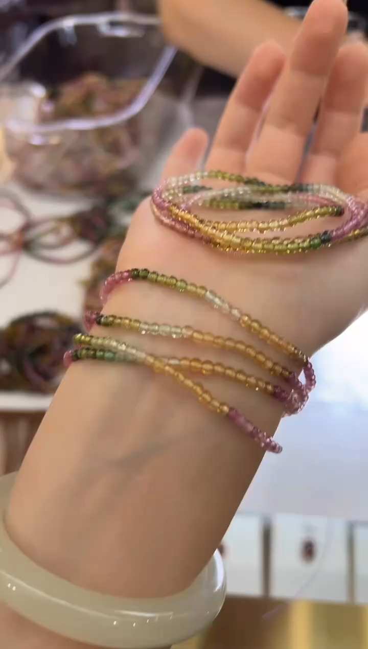 未镶嵌项链碧玺W6063-多样性发一件