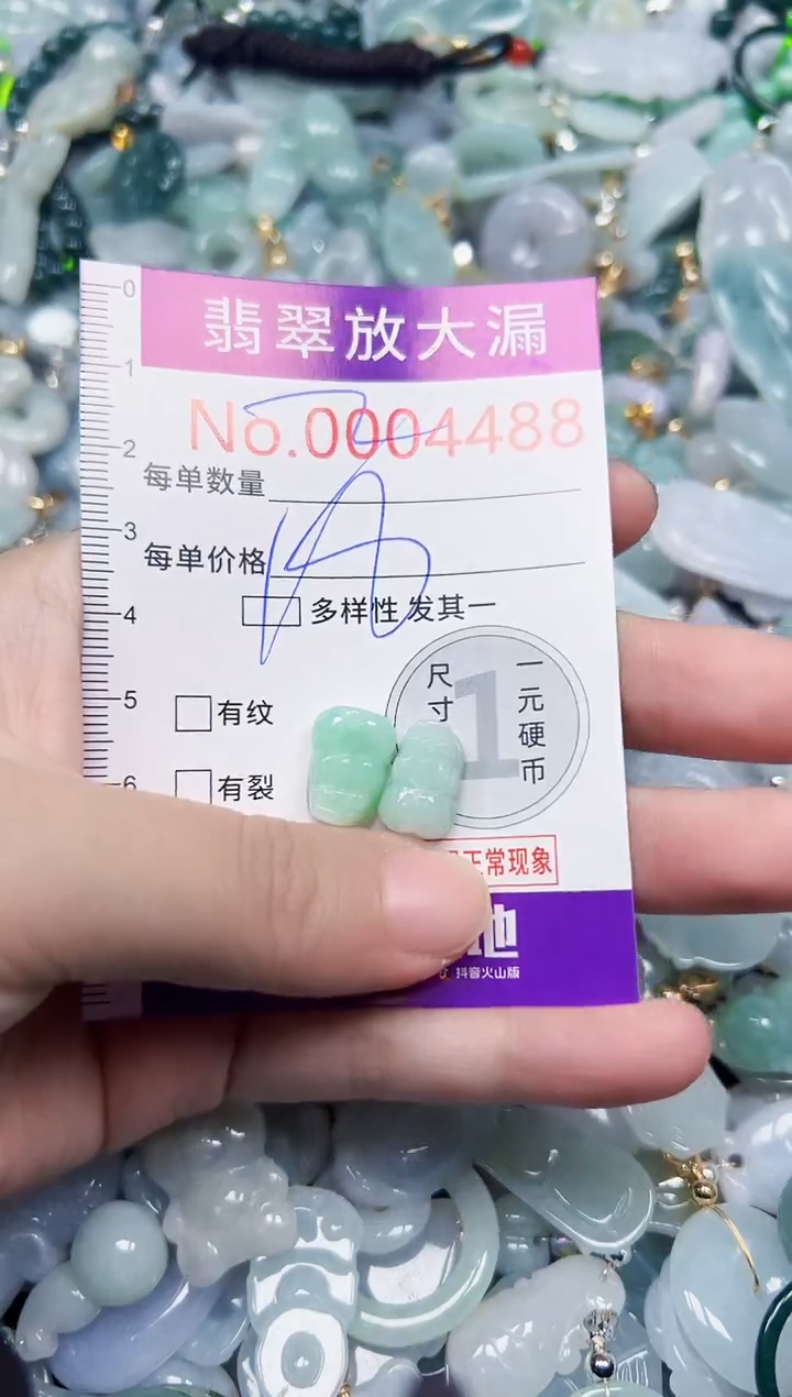 颈饰未镶嵌翡翠4488