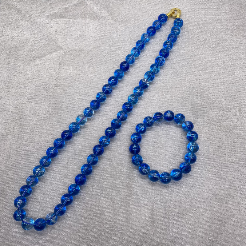 【蓝色星光 永不过时】蓝项链LQ261461