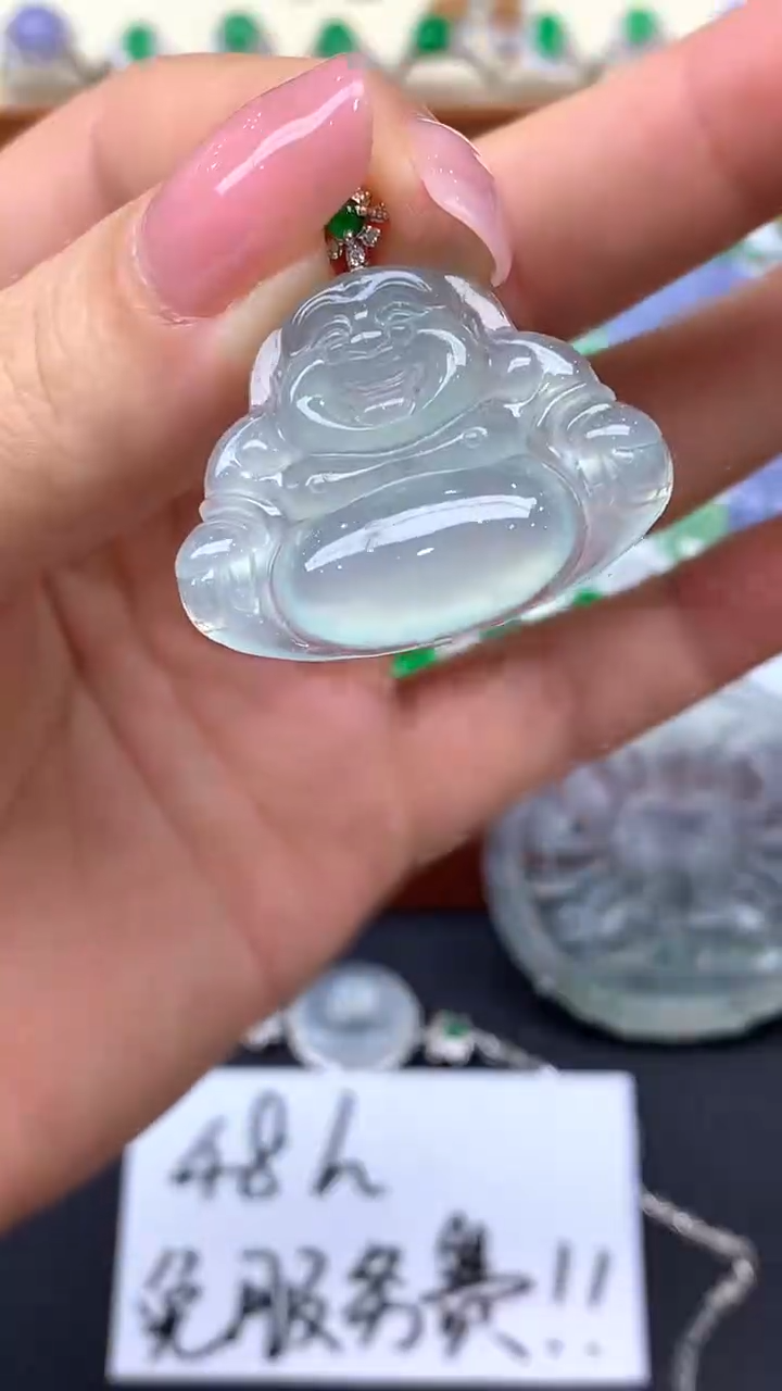 【闪购商品】翡翠颈饰未镶嵌328-天然翡翠