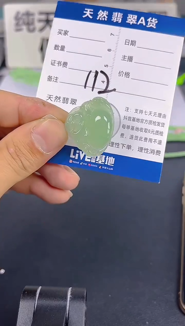 颈饰未镶嵌翡翠纯天然缅甸翡翠A货