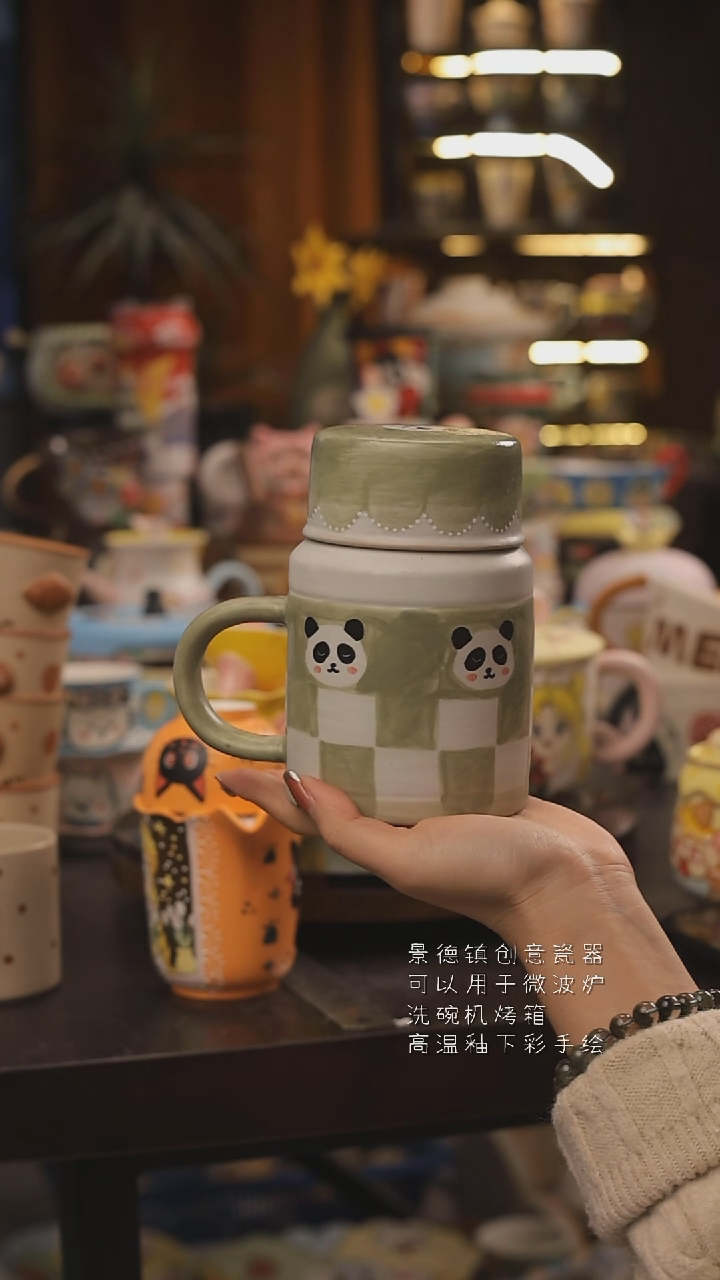 景德镇釉下彩绘设计师款式陶瓷