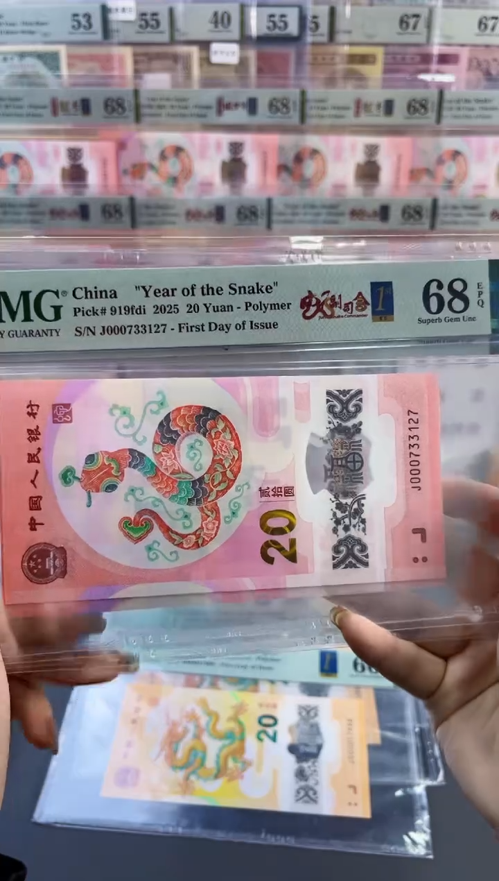 【闪购商品】塑料蛇副司令首日标 PMG68分尾127
