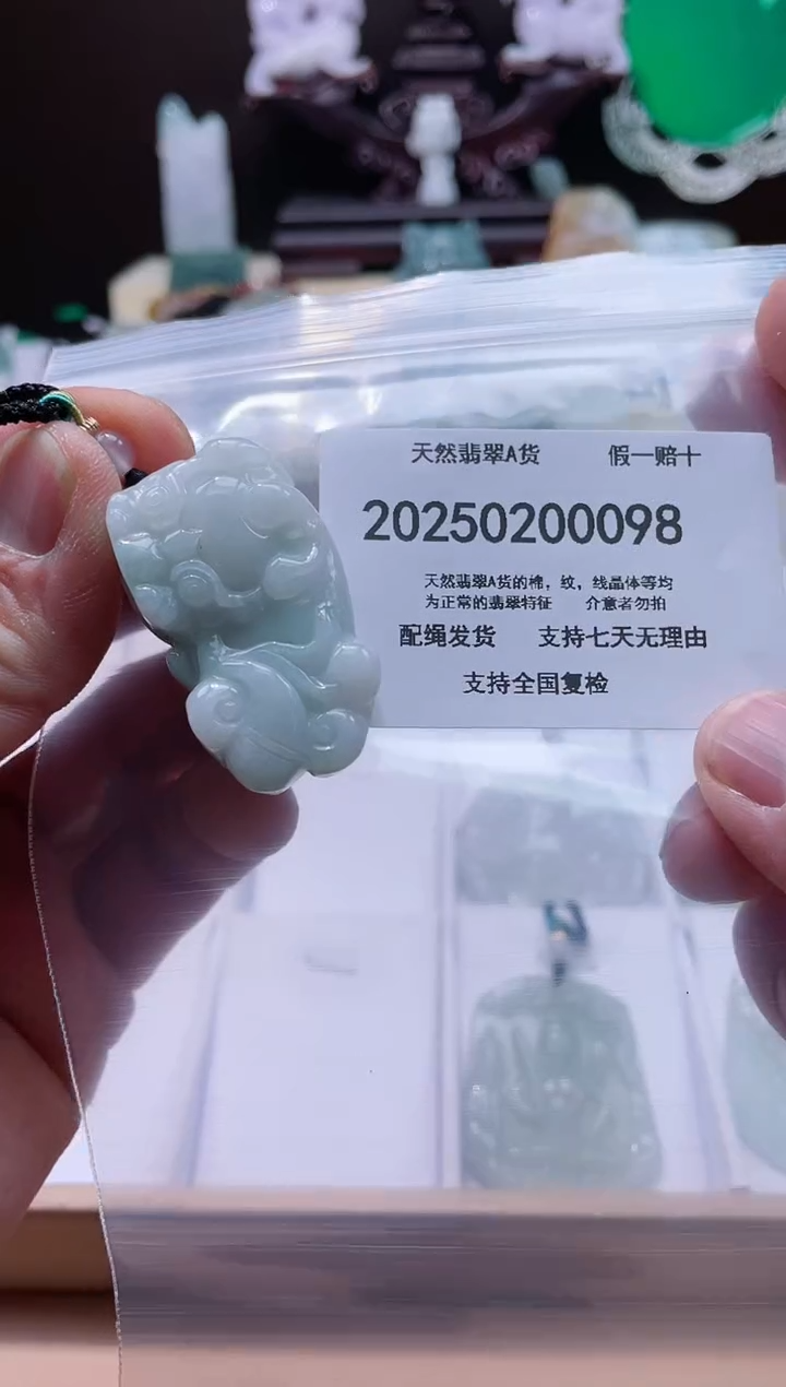 【闪购商品】翡翠颈饰未镶嵌闪购商品8号店200250010031