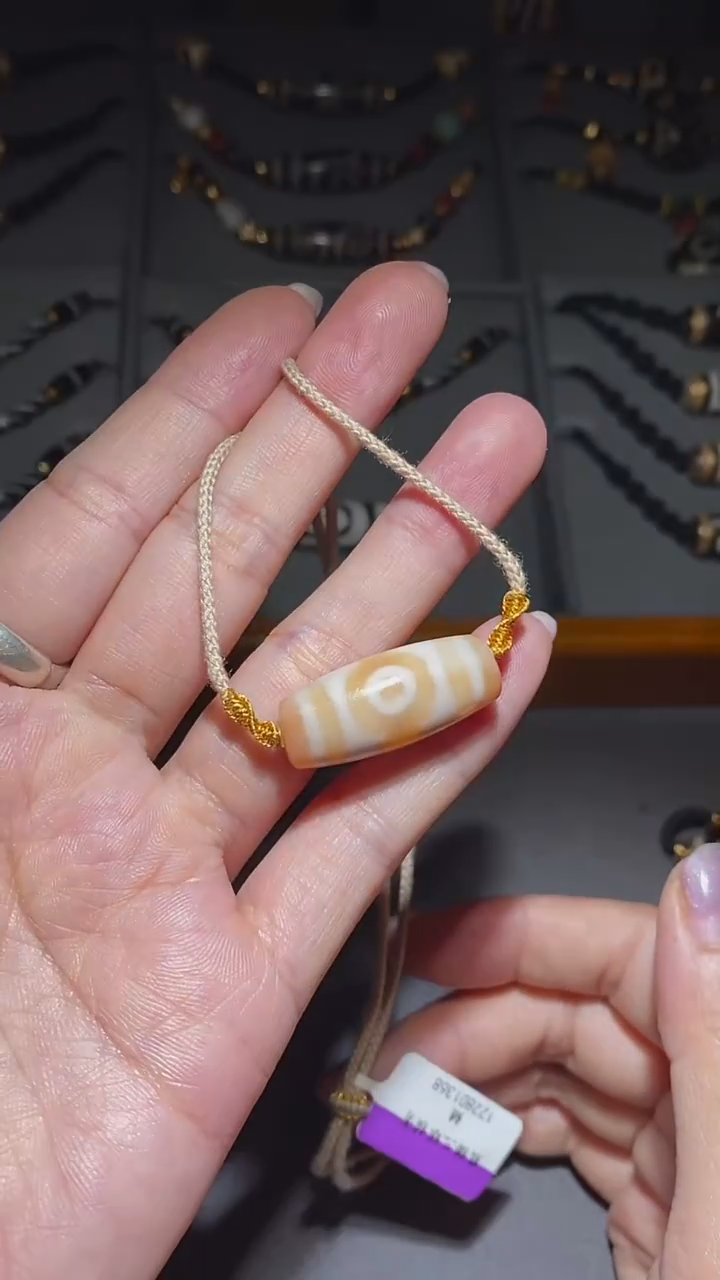 【闪购商品】玛瑙/玉髓未镶嵌颈饰Y62609熊猫三y锁骨链