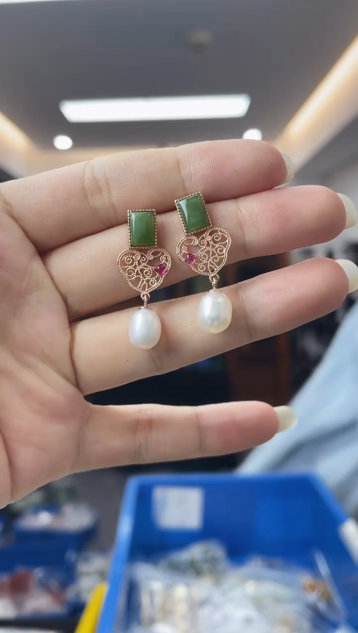 【闪购商品】和田玉·银S925镶嵌多样性一件发货