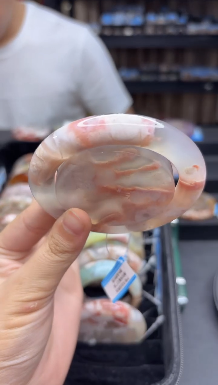 石英质玉未镶嵌手镯197（58圈赠送镯心）